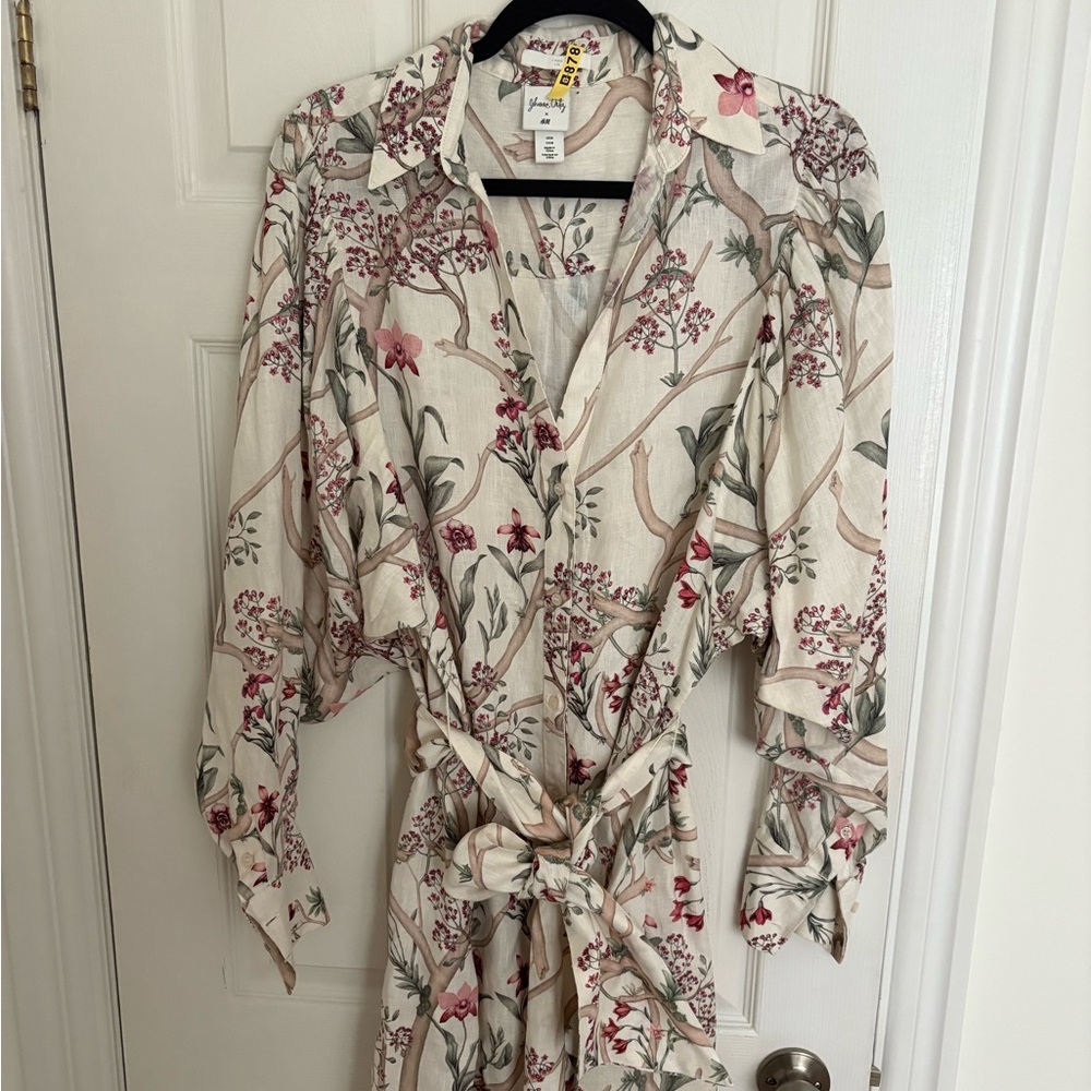 H&M + Johanna Ortiz collab Floral Wrap Dress
